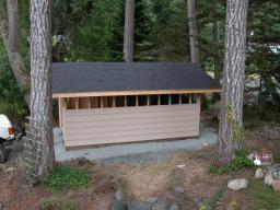 new shed - day 13